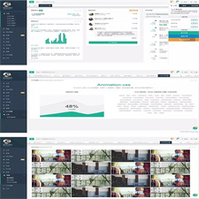 Bootstrap3响应式扁平化带完整源码 H+4.9|4.1后台主题UI框架模板