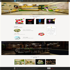 简洁大气餐饮连锁企业网站源码 织梦dedecms模板