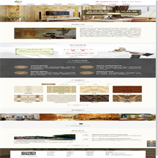 （自适应手机版）响应式家居瓷砖建材类网站源码 HTML5家装地砖装修网站织梦模板
