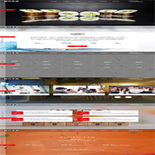 (PC+WAP)美食小吃公司加盟网站源码 PBOOTCMS高端餐饮美食加盟网站模板