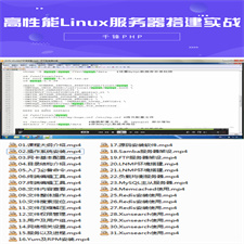 高性能Linux服务器搭建实战(31集)